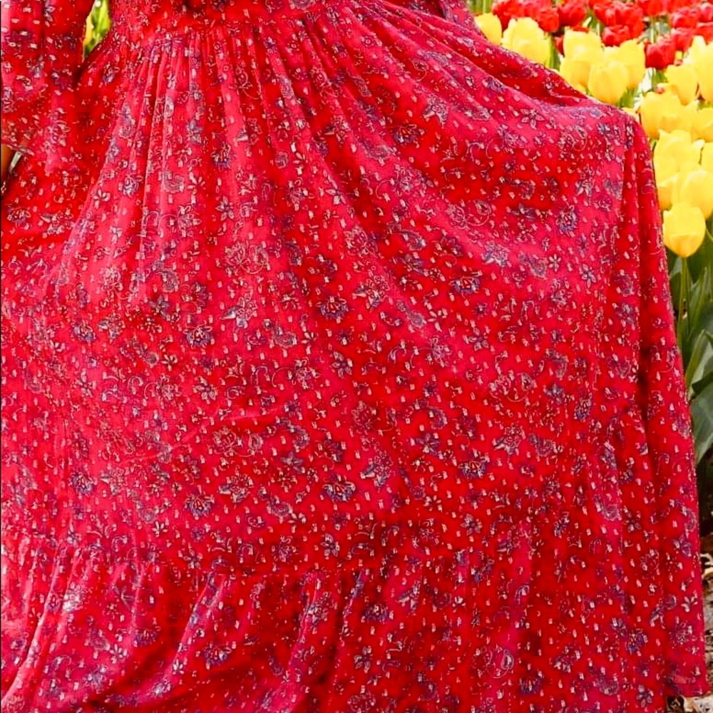 Maternity/nurse friendly dress in pink